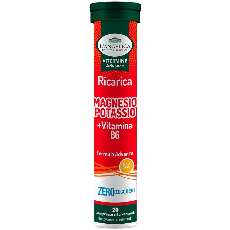 L'Angelica Vitamine e Sali Minerali, Magnesio e Potassio + Vitamina