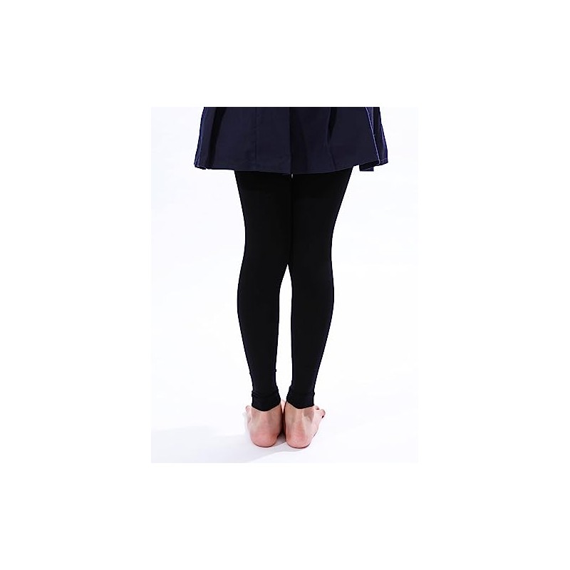 EVERSWE Girl's Microfiber Footless Tights, Ultra Soft Ballet Dance Tights