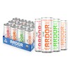 ARDOR ENERGY Sparkling Water with 100mg Natural Caffeine & 200mg