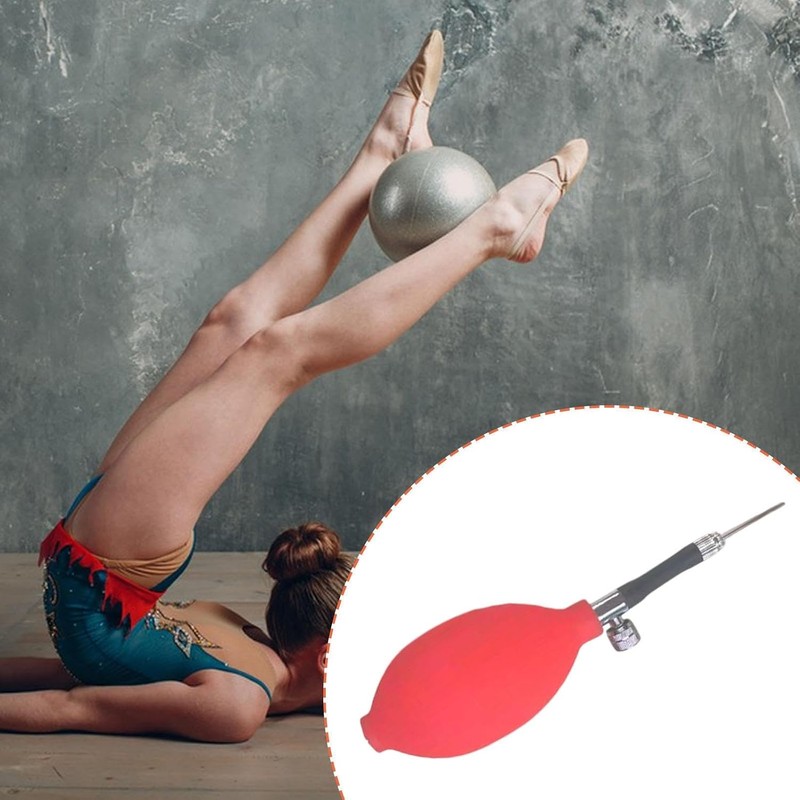 predolo Bomba de inflado rápido para Pelotas de Gimnasia artística,