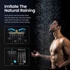 KIBI Cube 12 Inch Ultra Thin Metal Rainfall Shower Head