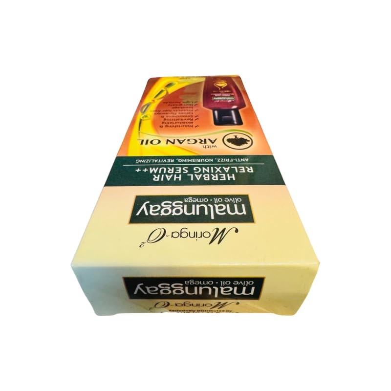 Moringa-O2 Malunggay Herbal Hair Serum with Argan Oil, 55 mL