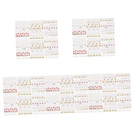 Minkissy 30sheets Bunny Nail Art Stickers Cute Nail Decals for Home Salon Use Great for Women and Girls