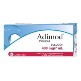 Adimod Solucin 400 Mg7 Ml, 10 Frascos 7 Ml                                                                                                            