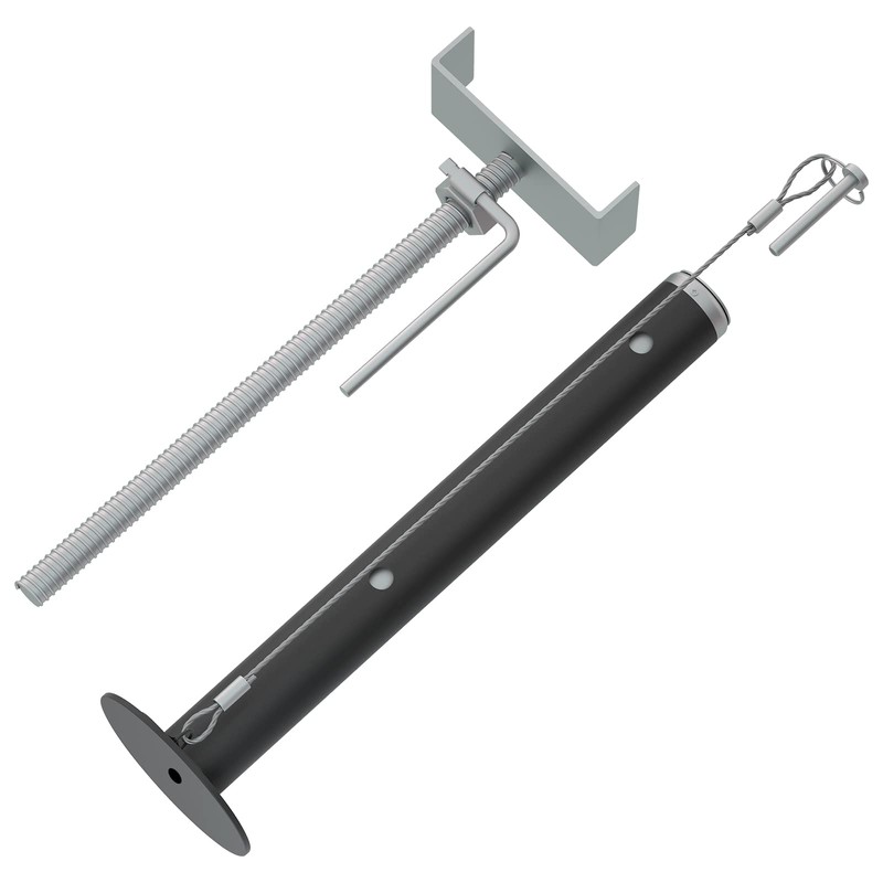 TeukRiGa RV Slide Out Support Jacks, 15"-37" Heavy Duty Slide