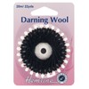 Hemline Darning Wool 20m – Black, Durable Yarn for Sock