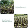 TQDXZA 12-Hole Seed Planter Tool for Raised Beds & Pots