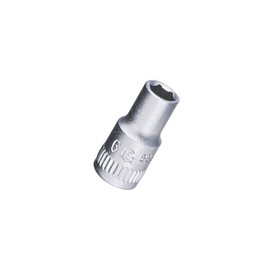 Genius Tools 222510 1/4" Dr. 10mm Hand Socket
