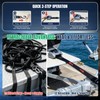Stainless Steel Retractable Boat Transom Tie Down Straps - 2