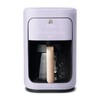 Beautiful Drew Coffee Maker, 14-Cup, Touch Display, Programmable, 1200W, Stainless