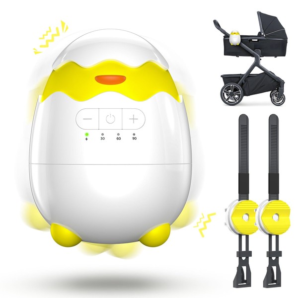 HOTOIQ Baby Rocker, Portable Baby Bouncer, Sleep Aid with Adjustable