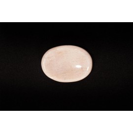 L PEDRA & CRYSTAL Worry Stone A Handheld Comfort to Ease Stress, Enhance Focus, and Promote Inner Peace (Moonstone Worry Stone)
