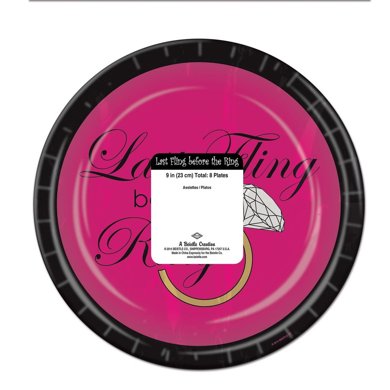 Beistle Last Fling Plates