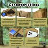 Mochila Cangurera Táctica Militar Caqui para Cintura con Porta Botella,