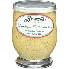 BRASWELLS Champagne Dill Mustard, 9 OZ