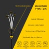 EdcX 2 mm Nylon Paracord 275 (15, 30, 50 and