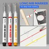 Nicpro 44 Pack CP3000 Carpenter Pencils with Sharpener, Mechanical Carpenter