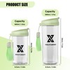 X SIM FITNESSX Protein Shaker, Fruit Container, Cold Brew Coffee
