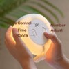 LED Kids Night Light Cute Little Bird Alarm Clock Night