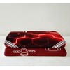 Erosebridal Ice Hockey Fleece Bed Throw 50"X60" Red Black White