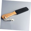 Mikinona Foot File Callus Remover Wooden Handle Foot Scraper for