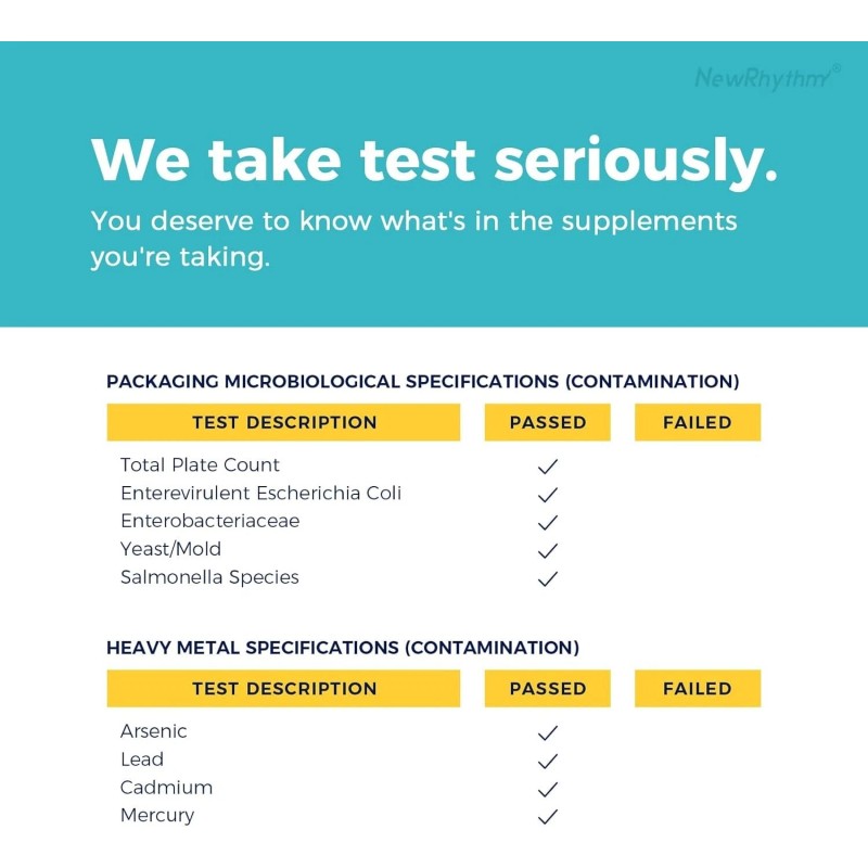 NewRhythm Probiotics 120 Billion CFU 36 Strains, 3-in-1 Probiotics for
