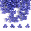 1300 Pcs Acrylic 10mm Plastic 3-Sided Kandi Tri Beads Tri-Shaped