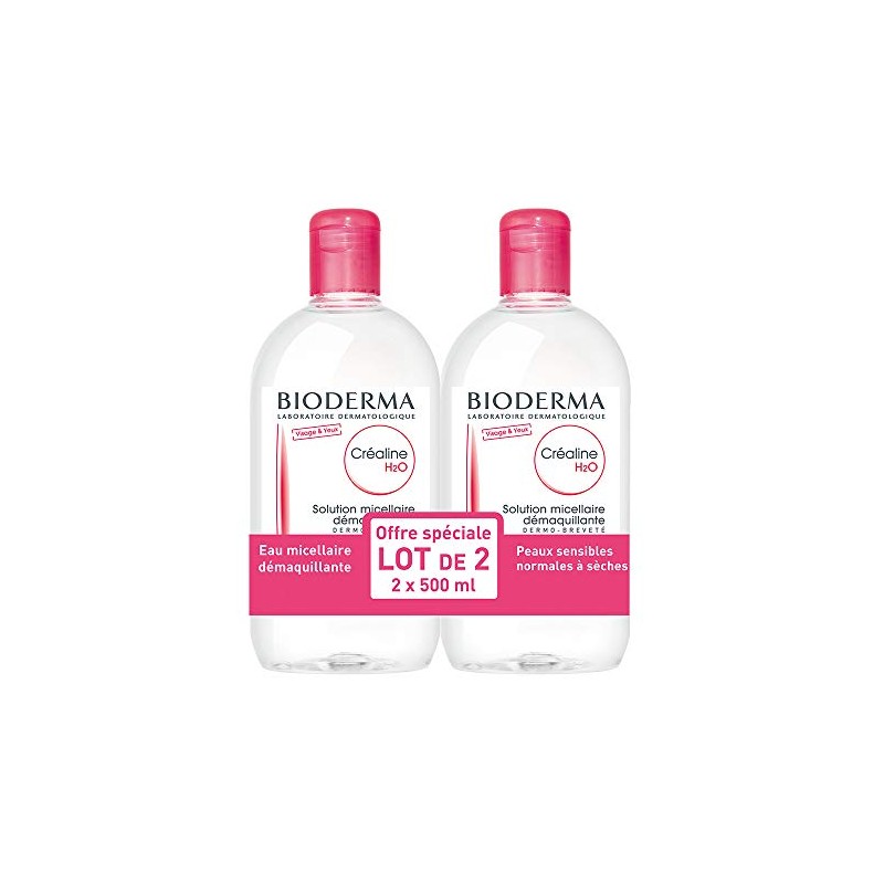 Bioderma H2O Sans Perfume for Cleansing - Lot De 2