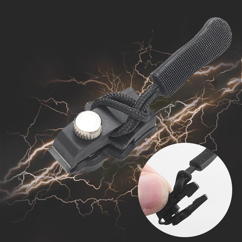9 Pcs Black Fix Zip Puller Instant Zipper Puller Universal
