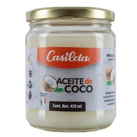 Aceite de Coco Extra Virgen Casilda, 450 ml