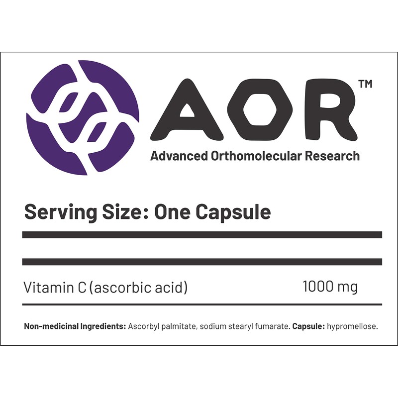 AOR - Vitamin C - 300 Capsules