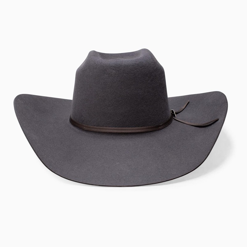 Resistol Men's Cattleman Wool Western Hat Grey 7 3/8