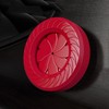 CB Push Start Button Cover, Rotary Gear Cool Metal Decoration
