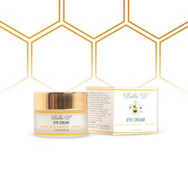 BELLA B Crema de ojos en tarro de 1.7 onzas, brillo facial, cuidado de la piel del embarazo, cuidado de la piel del embarazo, crema natural para los ojos, crema antienvejecimiento, crema orgánica para los ojos, cuidado prenatal de la piel, belleza saludable