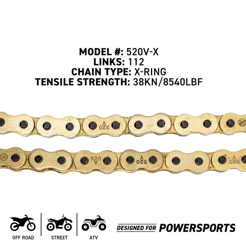 NICHE Drive Sprocket Chain Combo for Yamaha YZF-R3 MT-03 YZF-R25