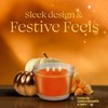 Glade 3-Wick Scented Candle Jar, Pumpkin & Ginger, Air Freshener