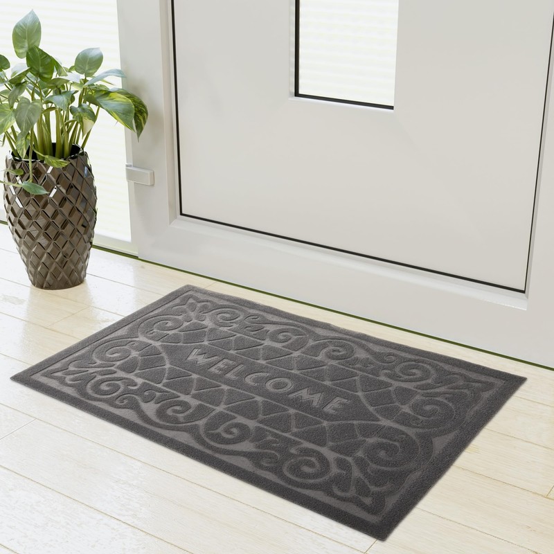Emma Barclay Non Slip Easy Care Absorbant Door Mat Rug