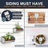 Siding Hooks, 304 Stainless Steel, Durable Indoor Outdoor Hanger, Maximize