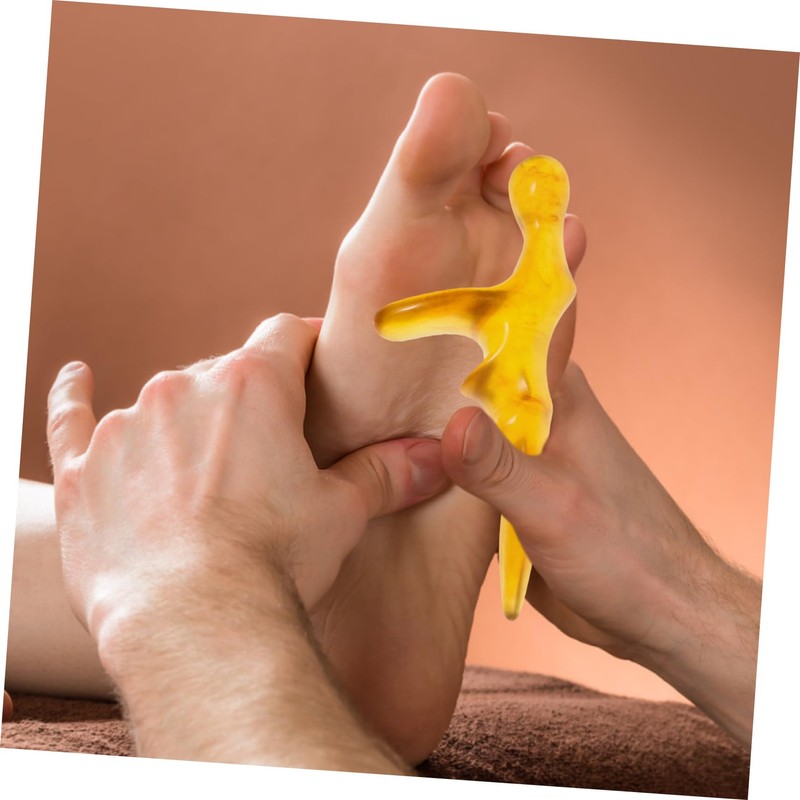 FRCOLOR Foot Massage Stick for Reflexology Ergonomic Acupoint Treatment Tool