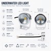 10W LED Landscape Spotlight for Ponds – 12V Stainless Steel