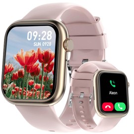 ELEJAFE Fitness Smart Watch for Women, 1.83" Fitness Tracker Watch with Answer/Make Calls, Sleep/Heart Rate Tracker, IP67 Waterproof, 100+ Sport Modes, Women Smart Watch for iOS Android