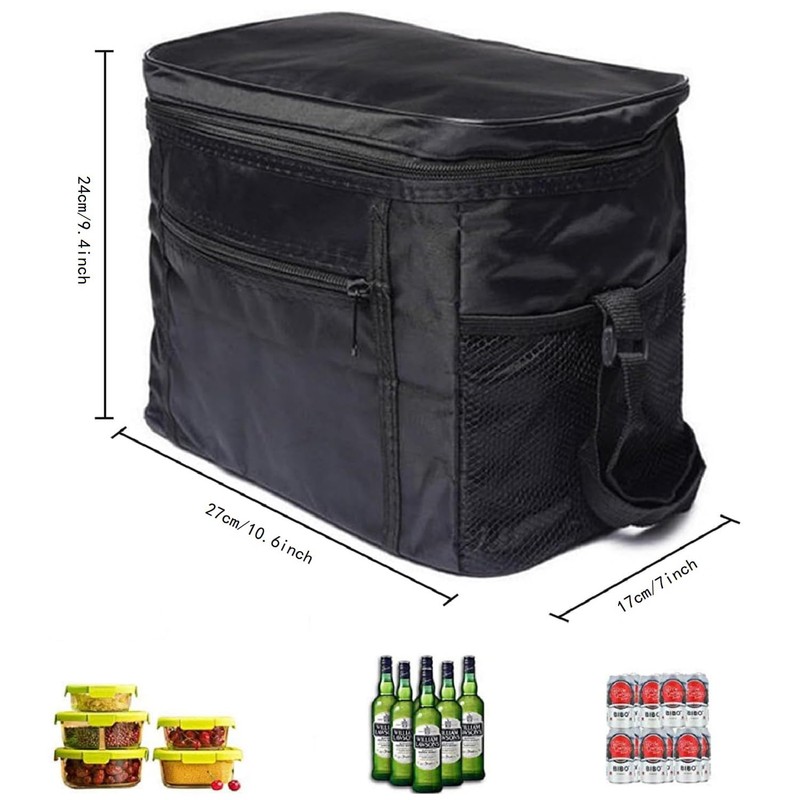 Foldable Cool Bag, Picnic Bag, Thermal Bag, Small Insulated Bag,