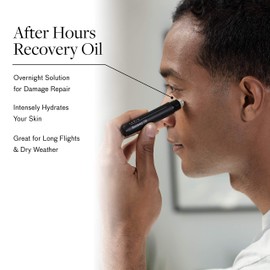 Lumin Mens After Hours Recovery Oil: Hydrate and Repair Dry Damaged Skin Use for Flights and Long Days Anti Aging Korean Made Grooming for the Modern Man Achieve Your Best Look