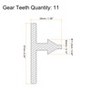 QUARKZMAN Drill Chuck Key 3 mm Key 11 Teeth for