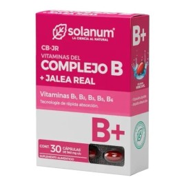 Complejo B Jalea Real 30 Cápsulas Solanum