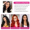 Aaliweya Highlight Lace Front Wigs Human Hair 4/27 Ombre 13x4
