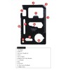 2Pcs Multitool Screwdriver Set, Wallet Credit Card Multitool Card Portable