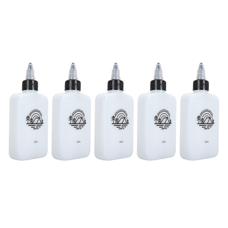 5pcs Small Oil Dispenser 120ml Leakage Proof Portable Compact Oil