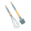 Silicone Cooking Utensils 6 Piece Silicone Utensil Set Durable Wooden