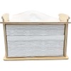 Green Hygiene Kitchen Party, Folding Towel Dispenser, Wooden Table Dispenser,